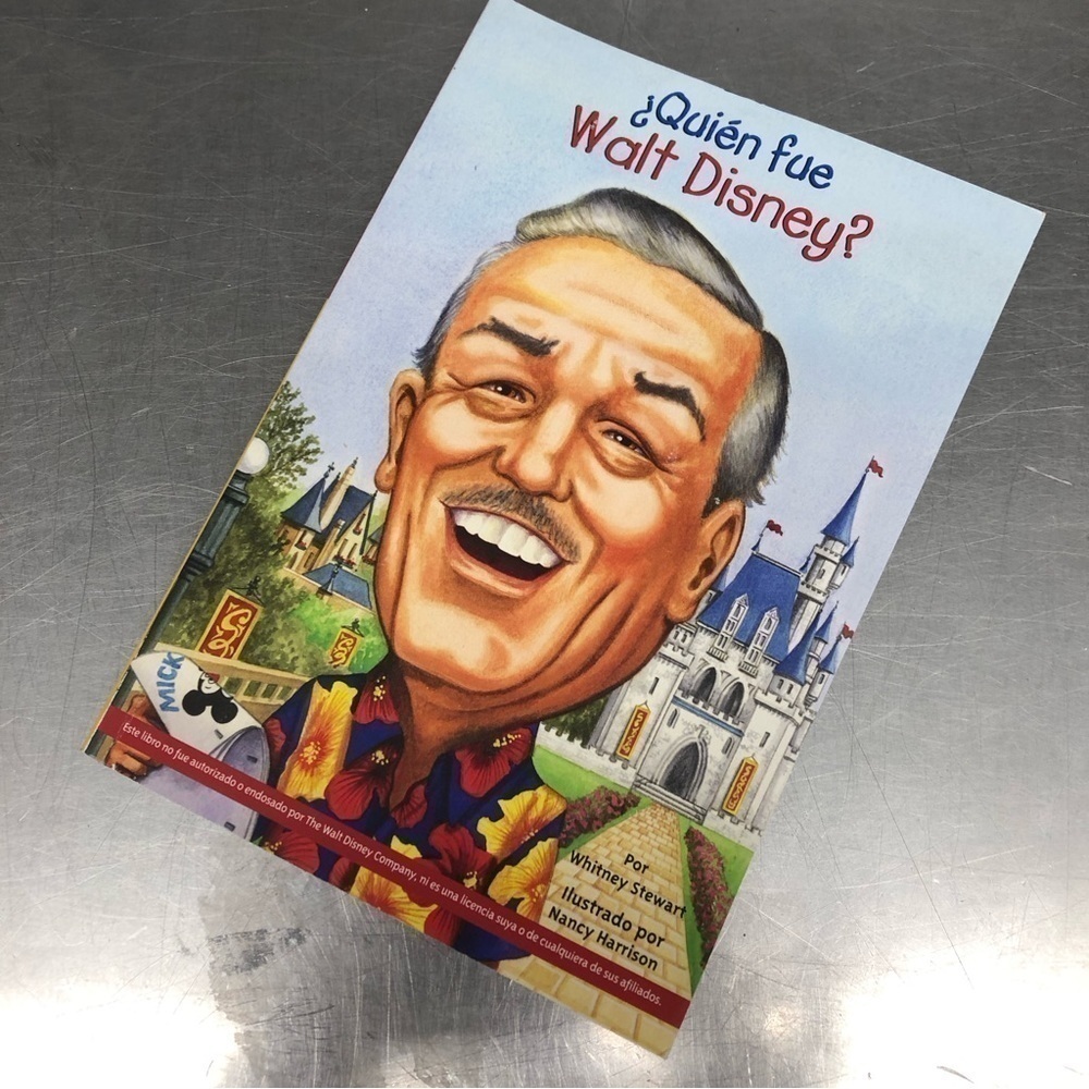 Who Was Walt Disney? paperback book (Spanish Edition)